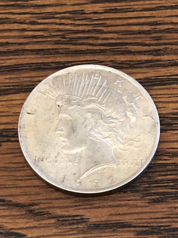 1922 Peace Dollar