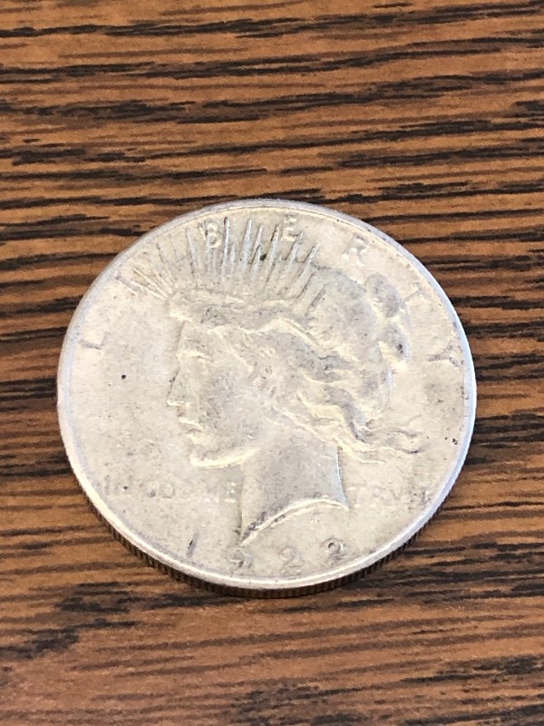 1922-S Peace Dollar