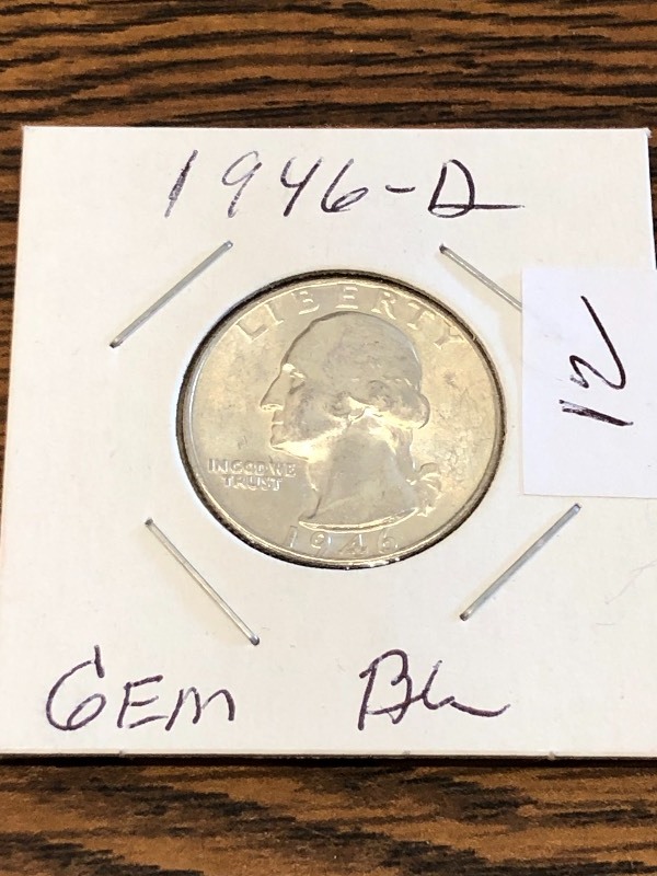 1946-D Washington Quarter