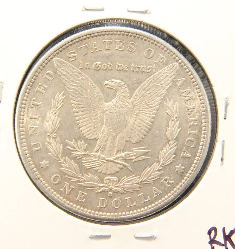 1881-S MORGAN SILVER DOLLAR BU-UNC
