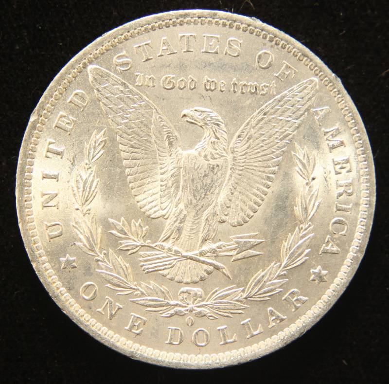 1884-O MORGAN SILVER DOLLAR BU-UNC