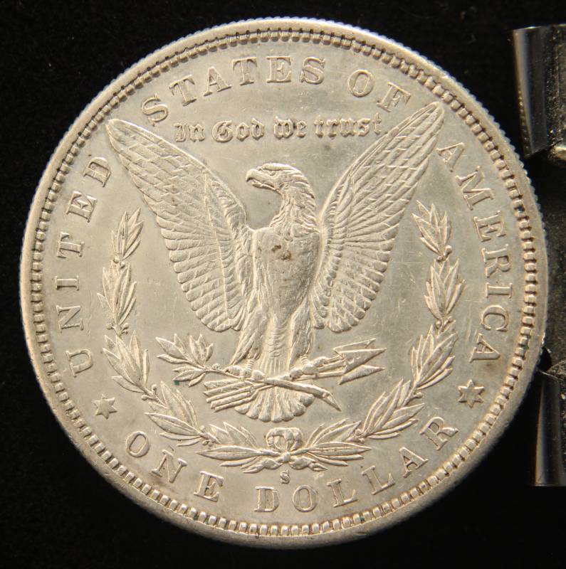 1879-S MORGAN SILVER DOLLAR