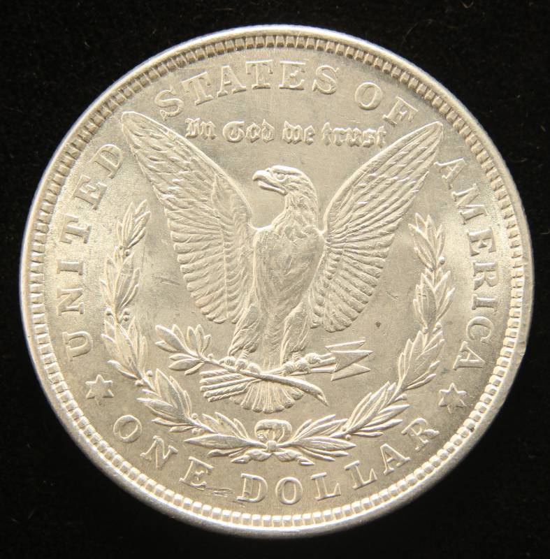 1921 MORGAN SILVER DOLLAR BU-UNC
