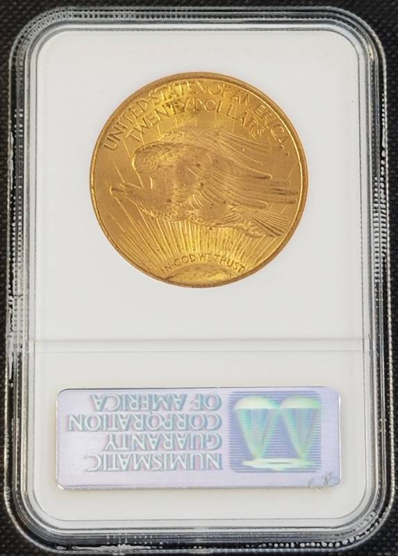 1924 US SAINT GAUDENS $20 GOLD PIECE MS64 NGC