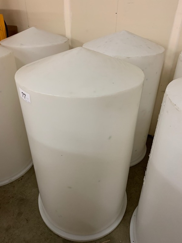 lot 77 image: 2 poly tanks
