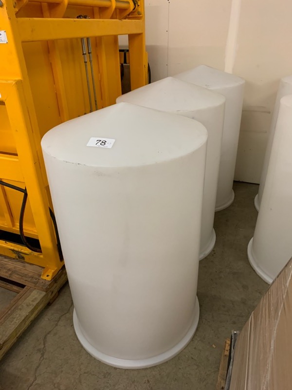 lot 78 image: 3 poly tanks