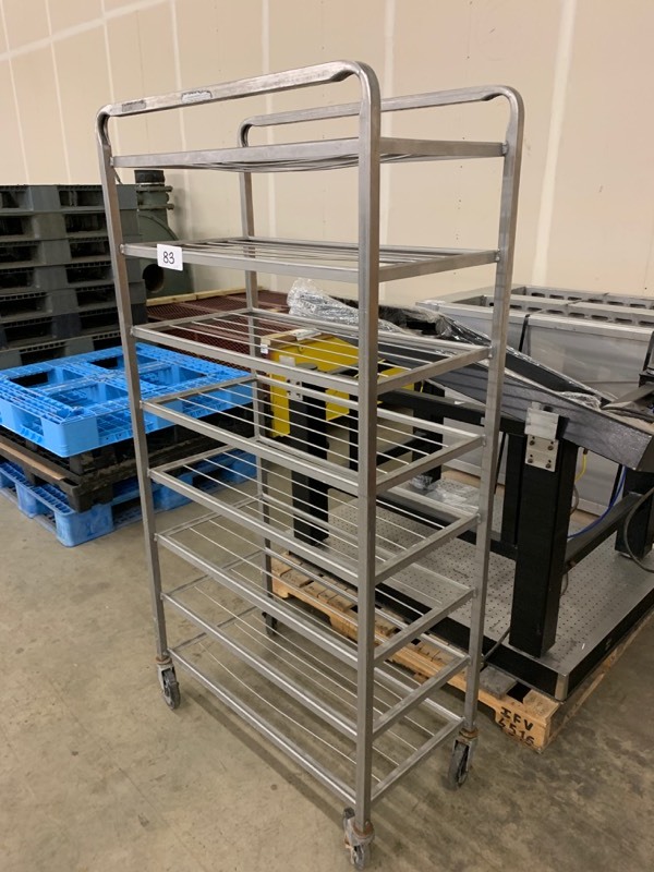 lot 83 image: Stainless rack