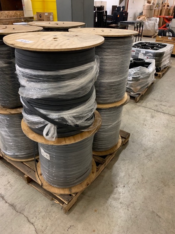 lot 102 image: 4 spools of rubber tubing