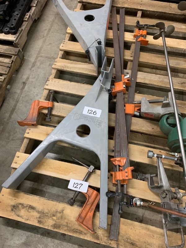 lot 127 image: Clamps