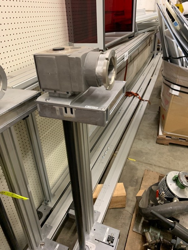 lot 136 image: Long aluminum conveyors
