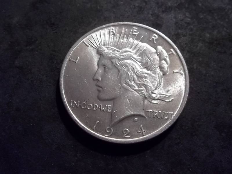 1924 Peace Silver Dollar