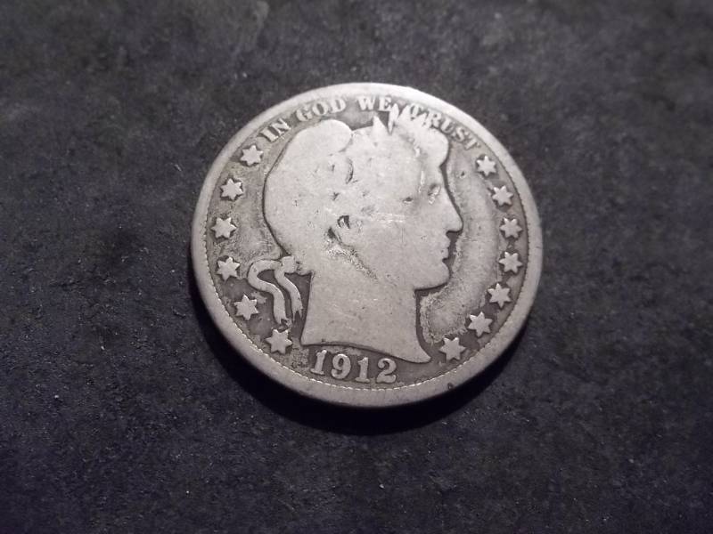 1912 Barber Half Dollar