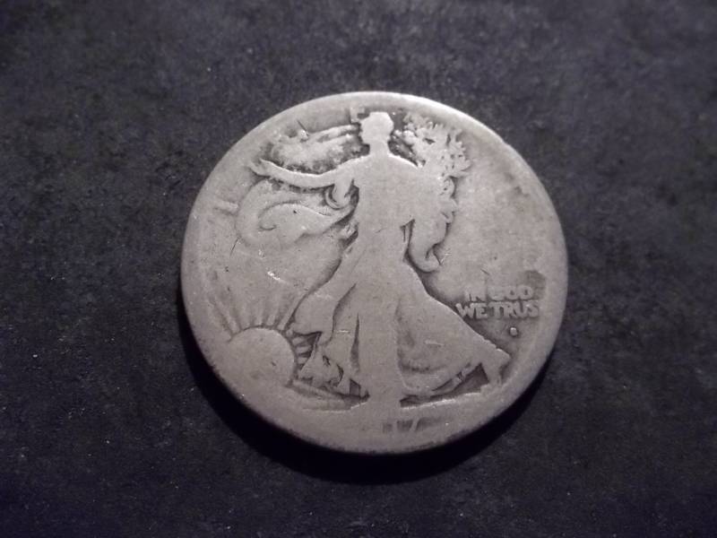 1917 S Obverse Mint Walker Half Dollar