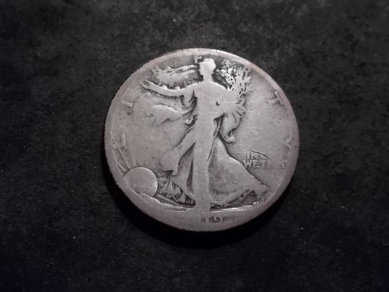 1919 S Walker Half Dollar