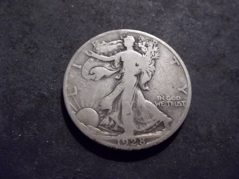 1928 S Walker Half Dollar