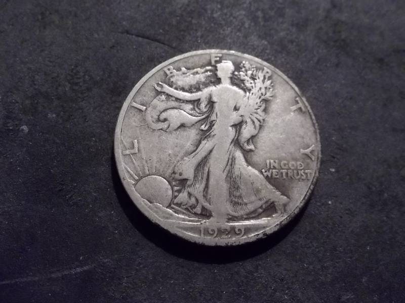 1929 S Walker Half Dollar