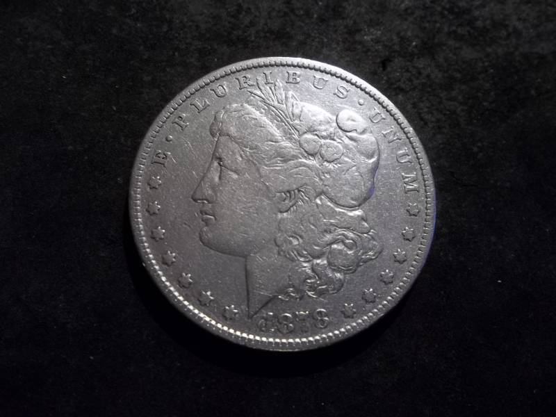 1878 8 Tail Feathers Morgan Silver Dollar