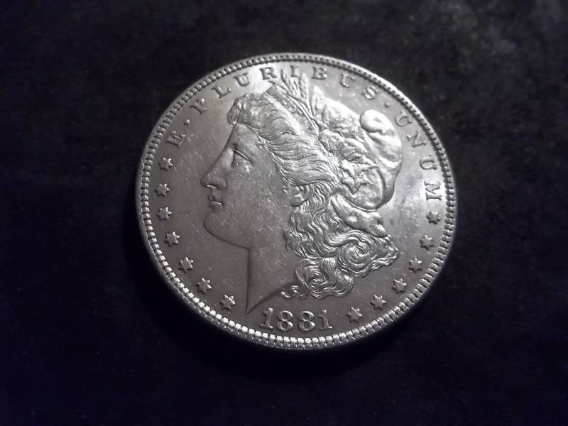 1881 Morgan Silver Dollar