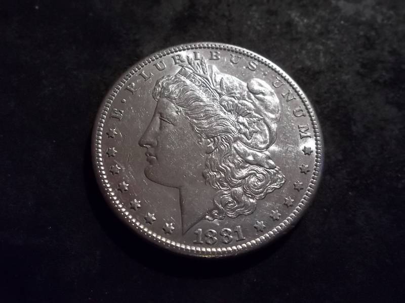 1881 S Morgan Silver Dollar