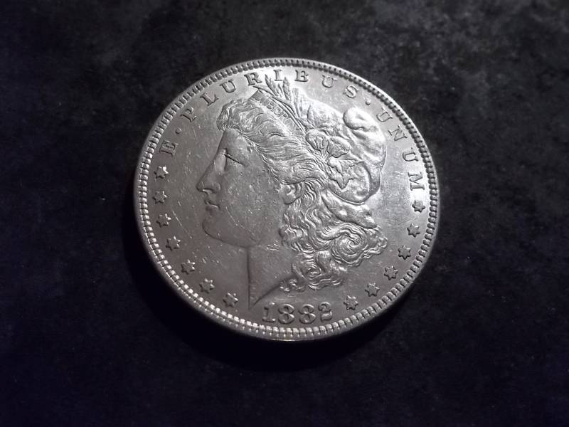 1882  Morgan Silver Dollar