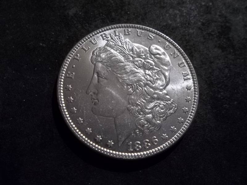 1886 Morgan Silver Dollar
