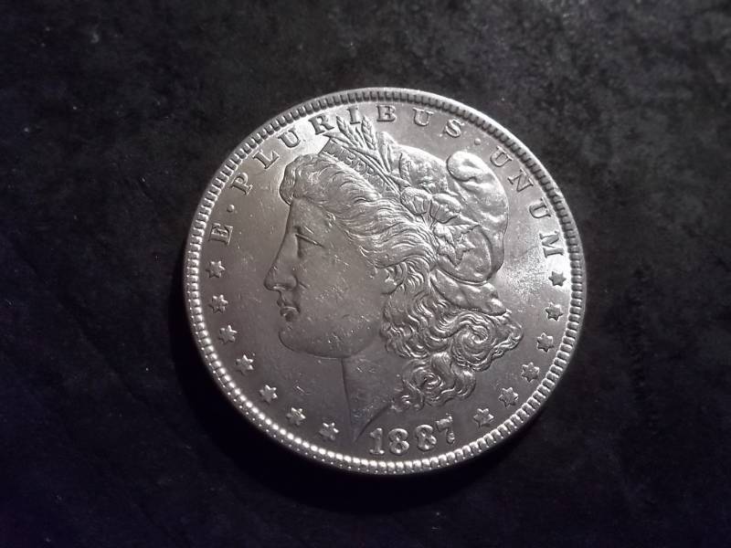 1887 Morgan Silver Dollar