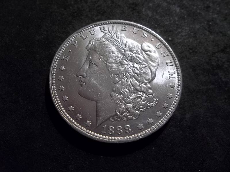 1888 O Morgan Silver Dollar