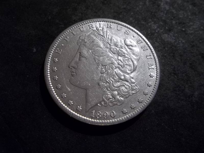 1890 S  Morgan Silver Dollar