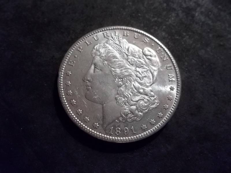 1891 S Morgan Silver Dollar