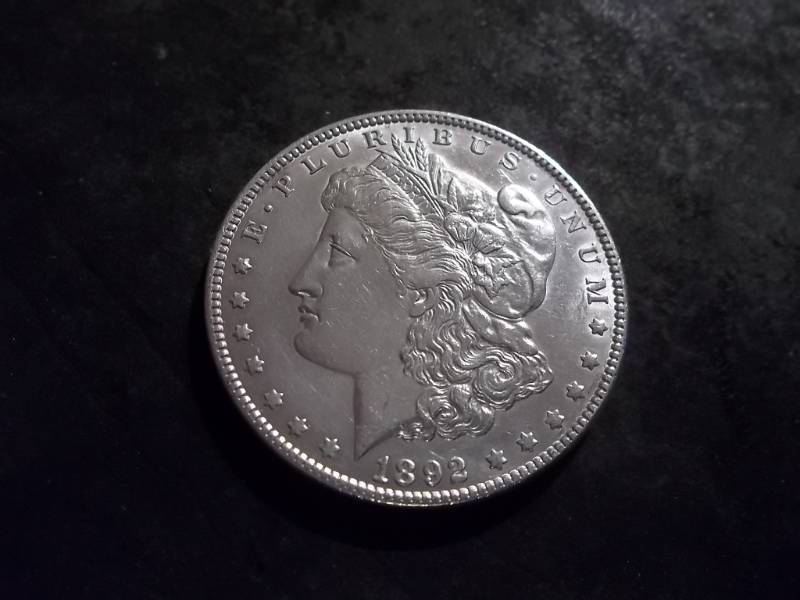 1892 Morgan Silver Dollar