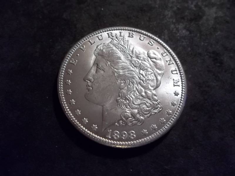 1898 O Morgan Silver Dollar