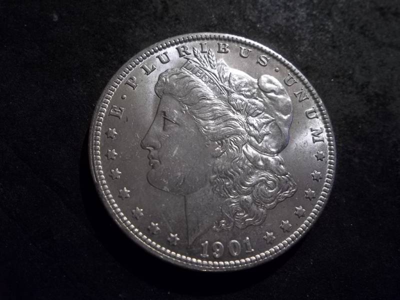 1901 O Morgan Silver Dollar