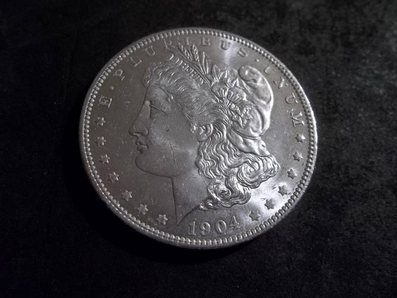 1904 O Morgan Silver Dollar