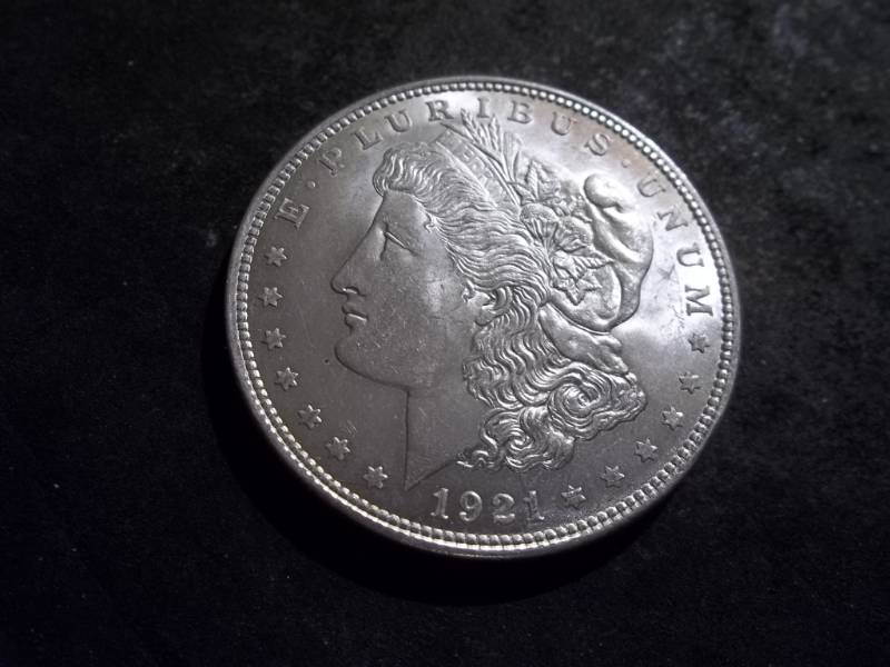 1921 D Morgan Silver Dollar