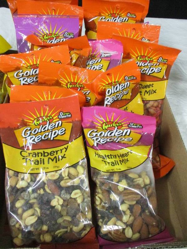 lot 121 image: 20 Bags of assorted Trail Mix