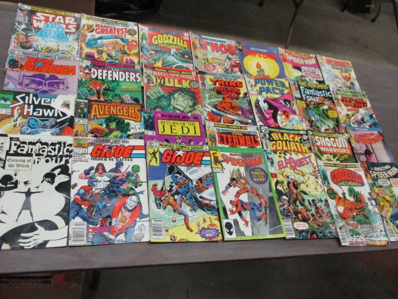 lot 94 image: Vintage Comic Books