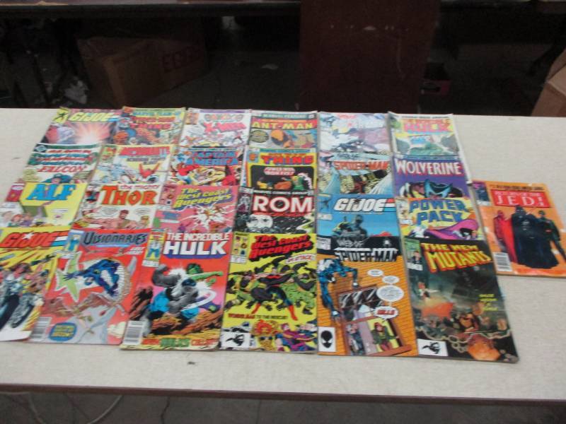lot 96 image: Vintage Comic Books