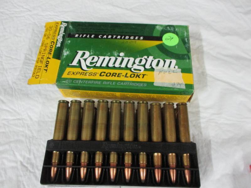 lot 21 image: Full Box 30-6 150 GR Remington