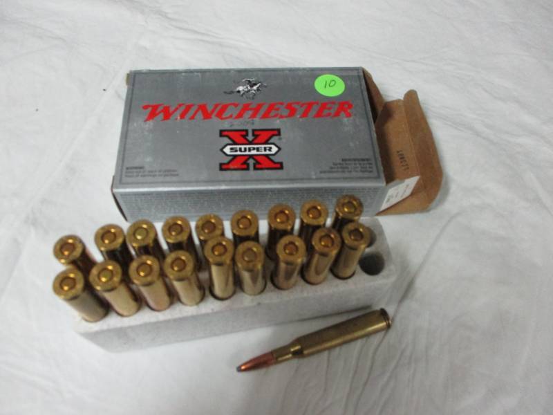 lot 10 image: 19 Rounds 270 130 Grain Winchester