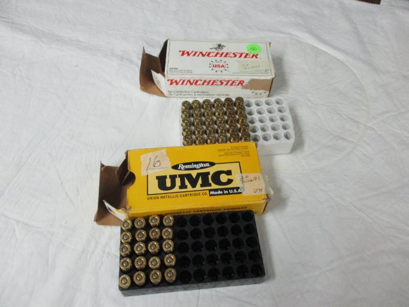 lot 16 image: 50 rounds 9mm luger 115 gr FMJ