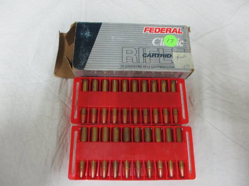 lot 17 image: Full Box 30-30 150 gr