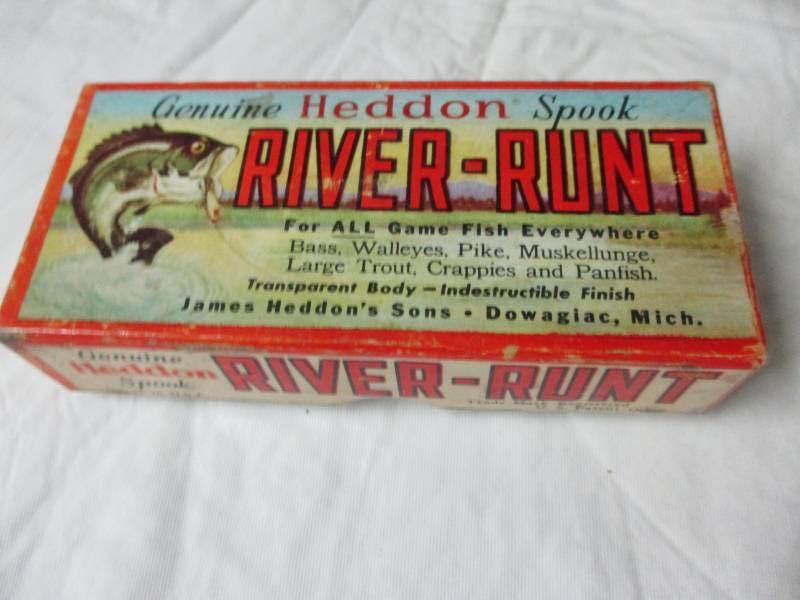 lot 58 image: Vintage River Runt Plug