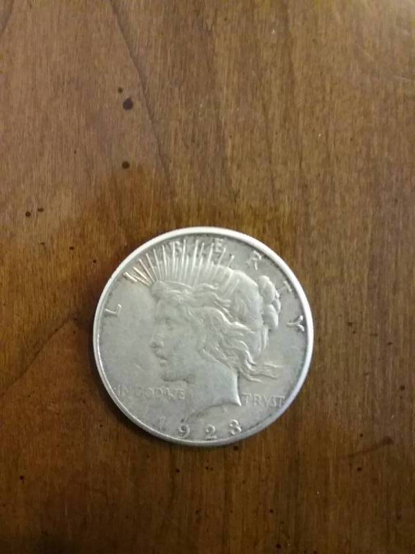 lot 80 image: 1923-S Peace Silver Dollar