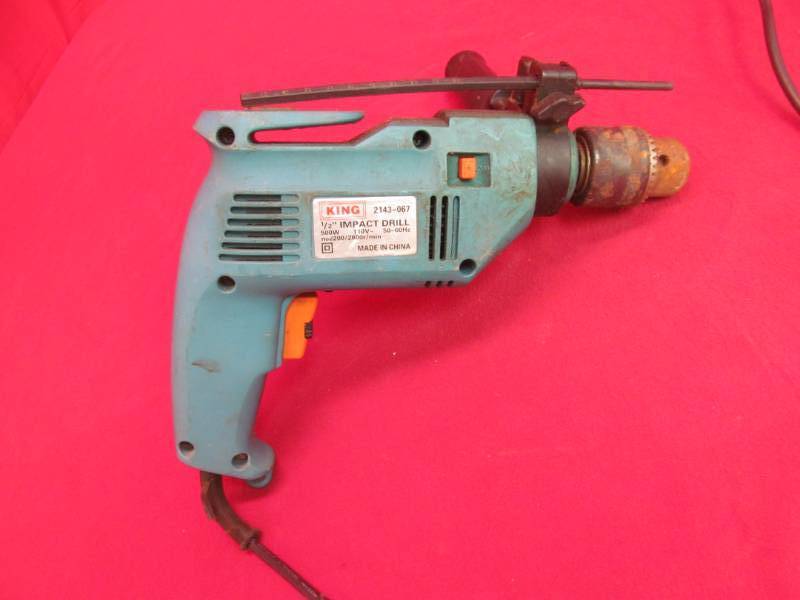 lot 16 image: King Impact drill