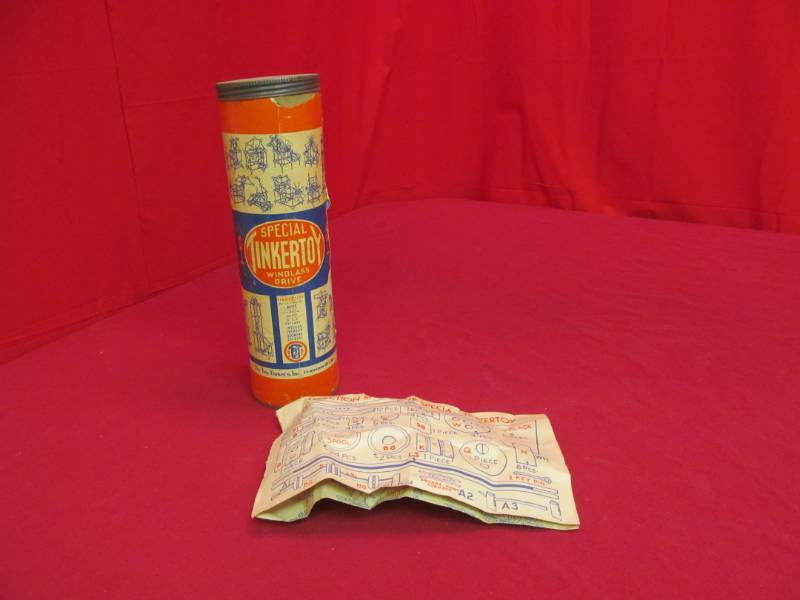 lot 24 image: vintage special Tinkertoys