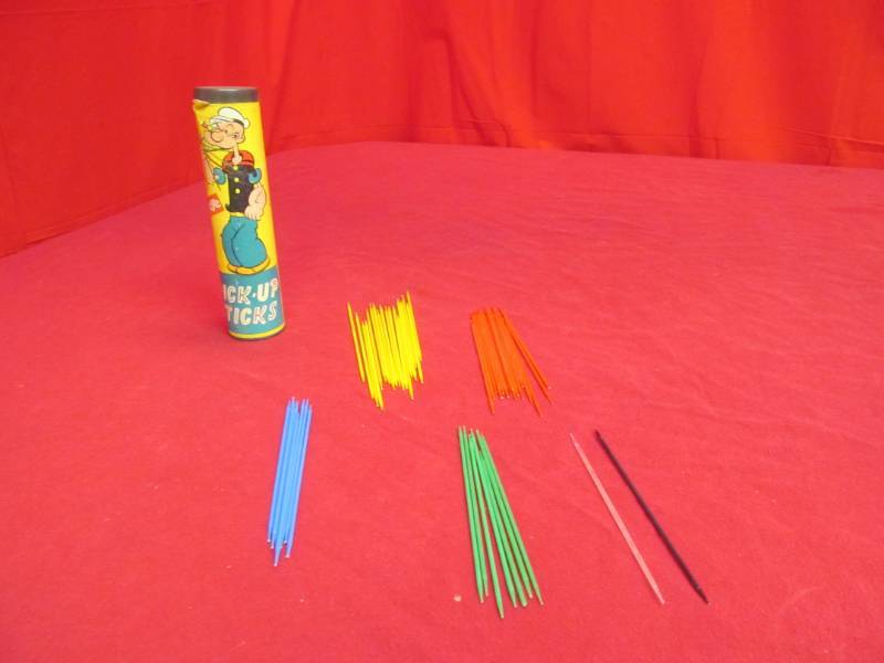 lot 26 image: vintage Popeye pick up sticks