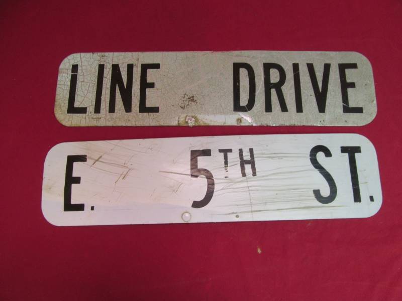 lot 110 image: street signs
