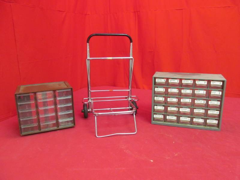 lot 115 image: cart, bins