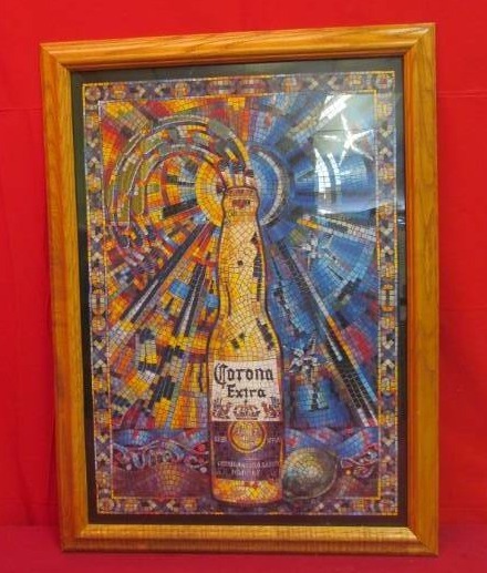 lot 130 image: Corona Extra Beer Mirror