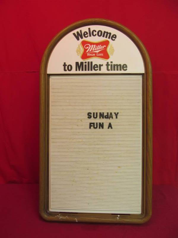 lot 221 image: miller time message board